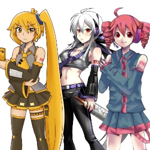 Akita Neru x Yowane Haku x Kasane Teto