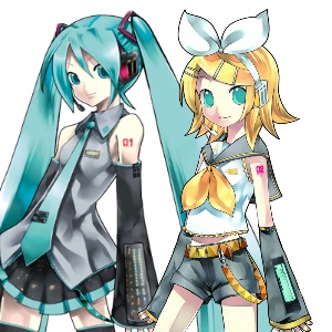 Hatsune Miku x Kagamine Rin