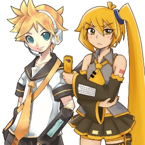 Kagamine Len x Akita Neru