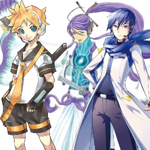 Kagamine Len x Camui Gackpo x KAITO