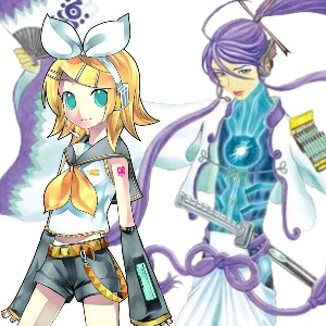 Kagamine Rin x Camui Gackpo