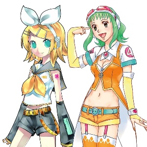 Kagamine Rin x GUMI