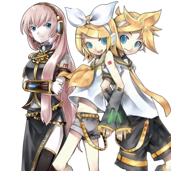 Megurine Luka x Kagamine Rin x Kagamine Len