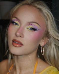 yellow & purple