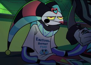 Emotional Support Frog