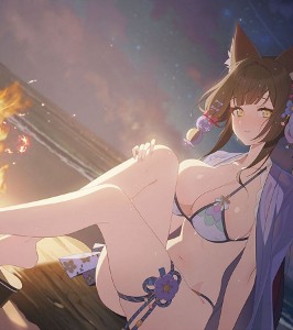 Wakamo (Swimsuit)