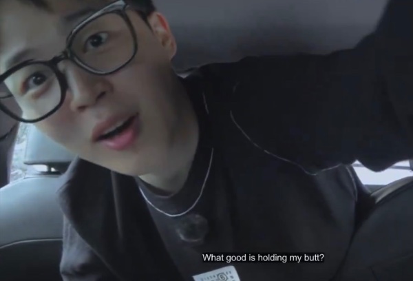 ‘whats good holding my butt?’