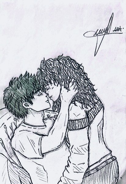 Beso de amor con Nikolái