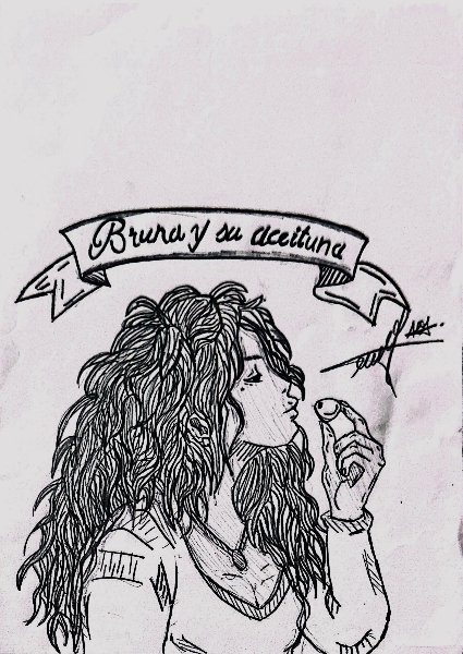 Just Bruna y su aceituna