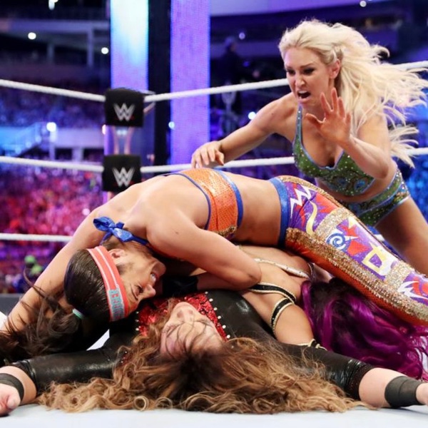 Bayley vs Sasha vs Charlotte vs Nia - WM 33