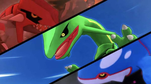 Groudon/Kyogre/Ryquaza