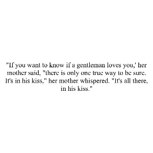It’s in his kiss