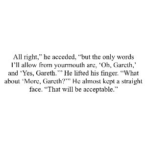 Oh Gareth, Yes Gareth, More Gareth