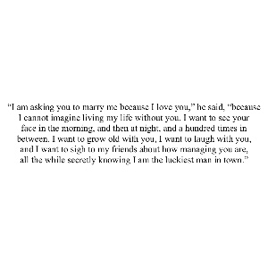The Proposal