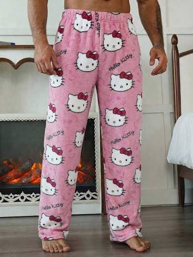 Usar pantalones de hello kitty