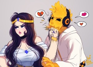 Auron y Monica
