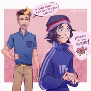 Auron y Quackity