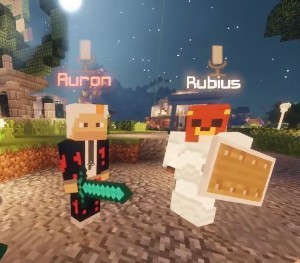 Auron y Rubius