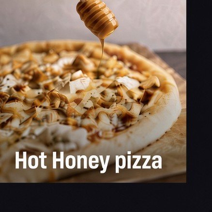 Hot Honey on pizza