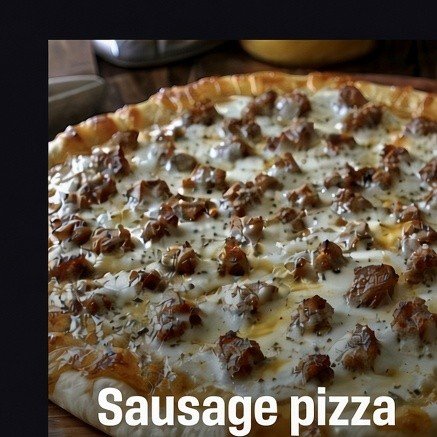 Sausage Pizza