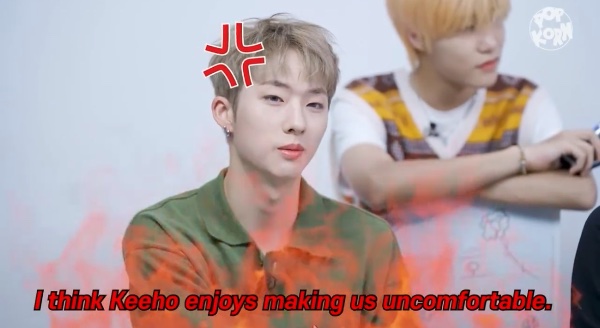“He enjoys making me uncomfortable”