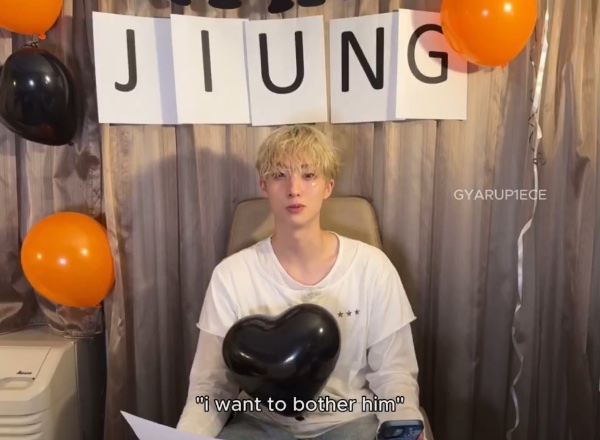 I want to bother him (heart)
