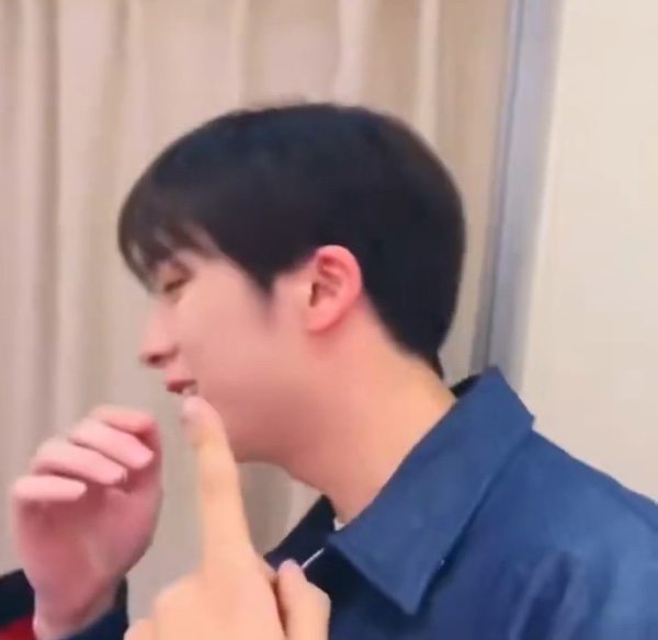 “Why are you touching my teeth”