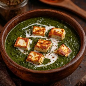 Palak paneer