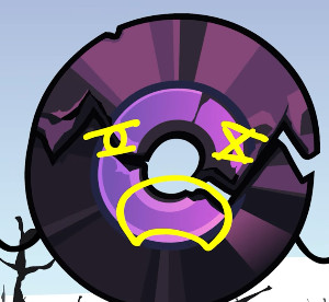 broken disc