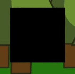 terrifyingly ominous floating black square