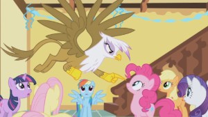 s1e5 griffon the brush off