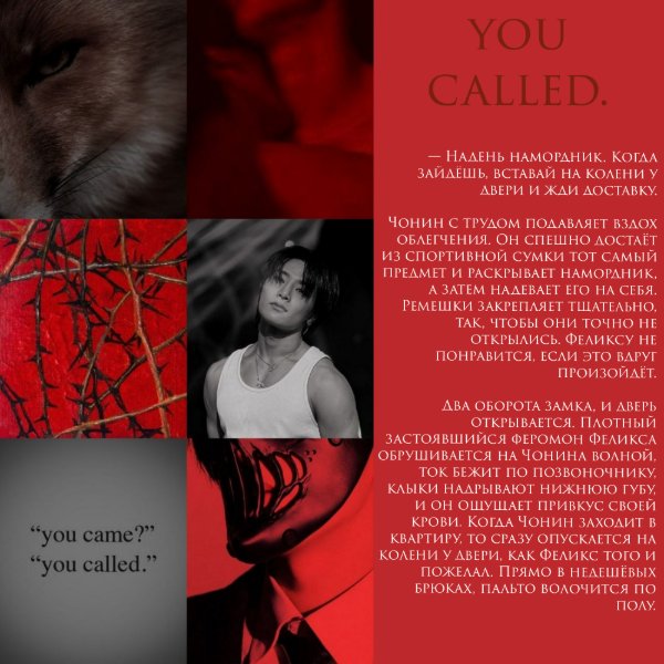 запечатленный альфа из «you called.»