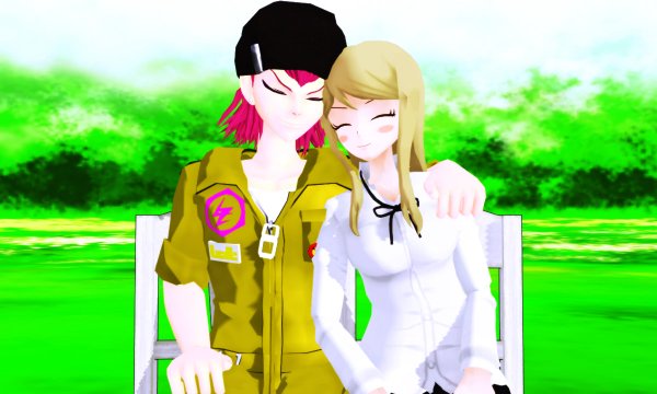 Flaming oil ( Kazuichi x Natsumi )