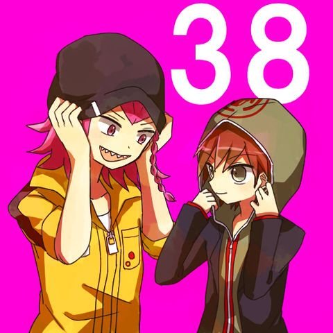 Hope Juice ( Kazuichi x Makoto ) okay I made this one up but you have to admit it works really well.