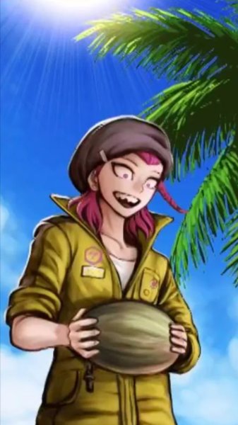 Kazuichi and his coconut