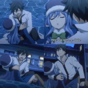 holding Juvia