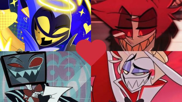 Luciadastox (Lucifer x Adam x Alastor x Vox)