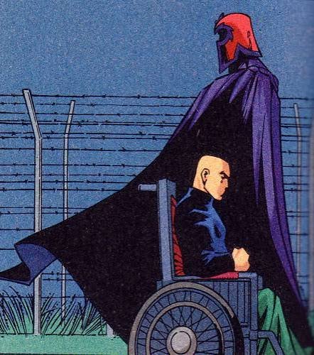 Magneto and Charles Xavier