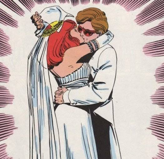 Scott and Madelyne Pryor