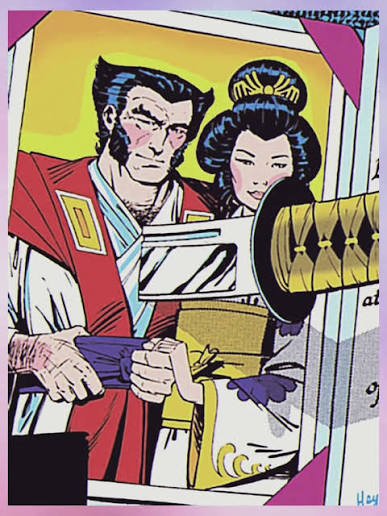 Wolverine and Mariko Yashida