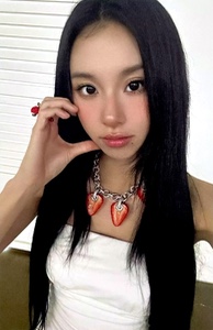 strawberry necklace