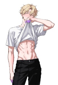 Shirtless Luka