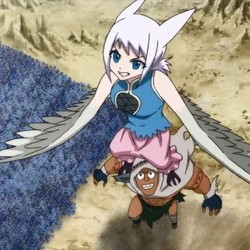 Animal soul Bird blue dress with net
