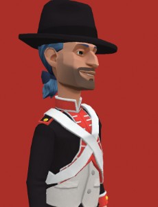 George Washington look