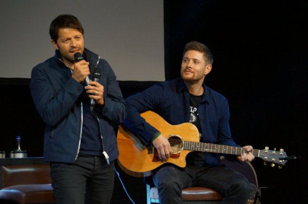 Composing a song - Jensen heart eyes