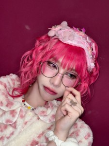 Bright pink!!