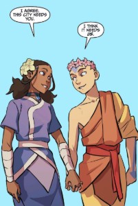Aang & Katara [Avatar the last airbender]