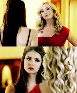Caroline & Katherine [the vampire diaries]