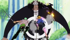 Luffy and his crew Vs kuma kizaru and sentomaru