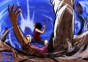 Luffy Vs Bellamy 1